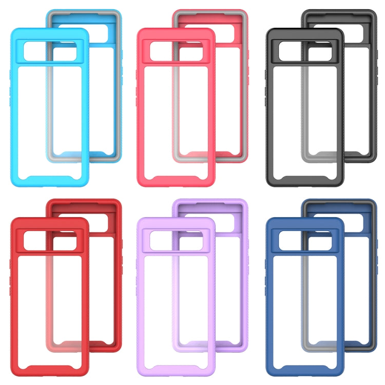 For Google Pixel 6 Starry Sky Solid Color Series Shockproof PC + TPU Case