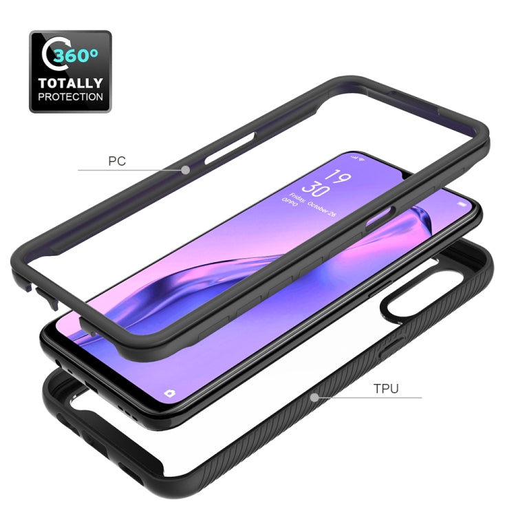 For OPPO A31 Starry Sky Solid Color Series Shockproof PC + TPU Case