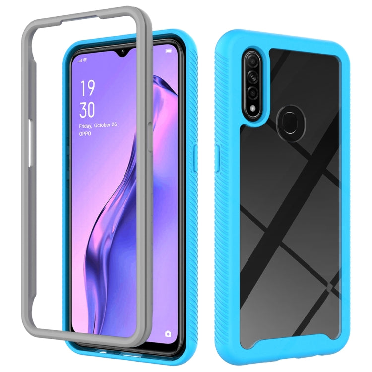 For OPPO A31 Starry Sky Solid Color Series Shockproof PC + TPU Case