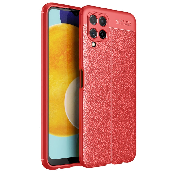 For Samsung Galaxy M32 (india) Litchi Texture TPU Shockproof Case