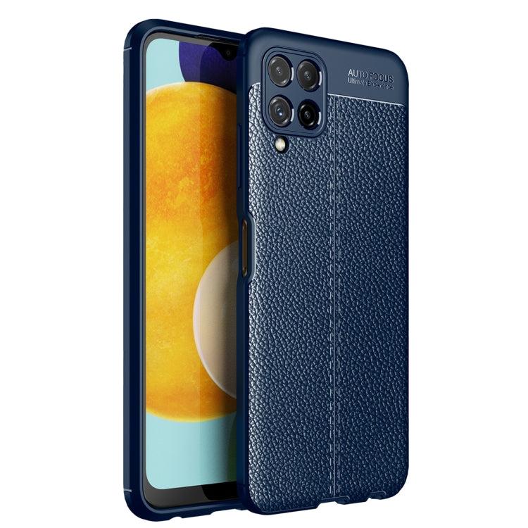 For Samsung Galaxy M32 (india) Litchi Texture TPU Shockproof Case