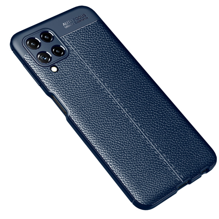 For Samsung Galaxy M32 (india) Litchi Texture TPU Shockproof Case