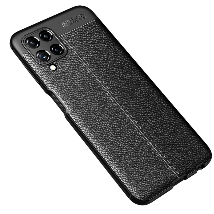 For Samsung Galaxy M32 (india) Litchi Texture TPU Shockproof Case