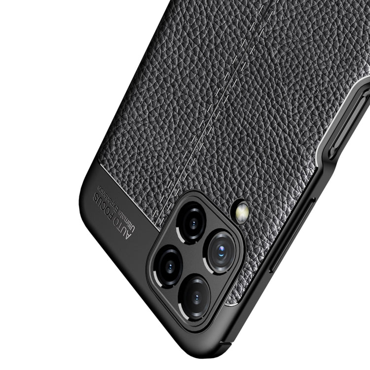 For Samsung Galaxy M32 (india) Litchi Texture TPU Shockproof Case