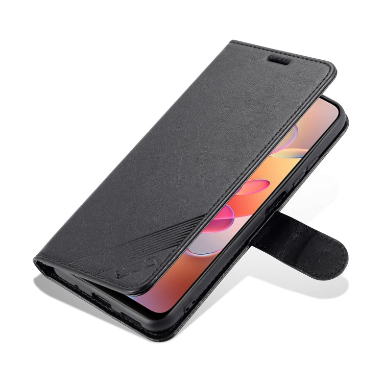 For Xiaomi Poco M3 Pro 5G / Redmi Note 10 5G AZNS Sheepskin Texture Horizontal Flip Leather Case with Holder & Card Slots & Wallet