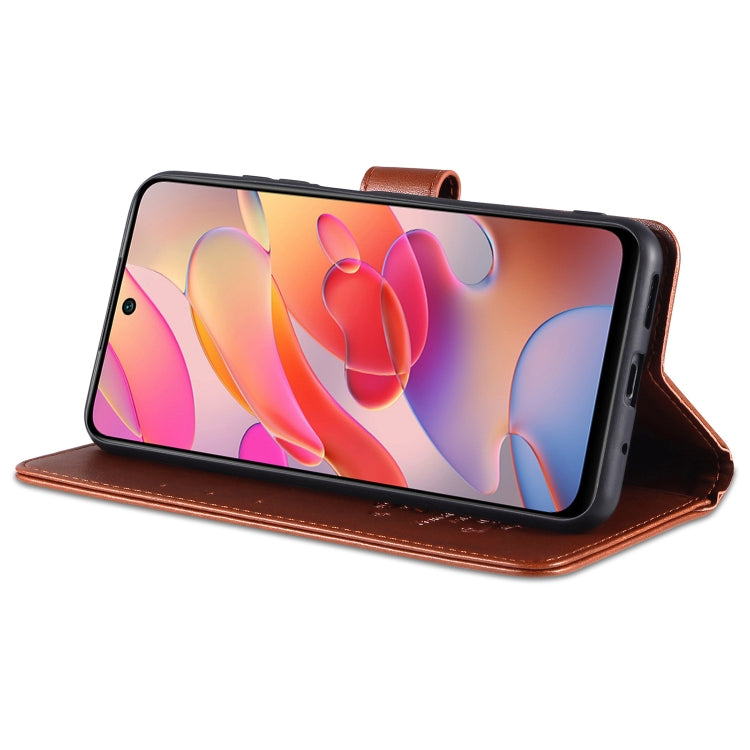 For Xiaomi Poco M3 Pro 5G / Redmi Note 10 5G AZNS Sheepskin Texture Horizontal Flip Leather Case with Holder & Card Slots & Wallet