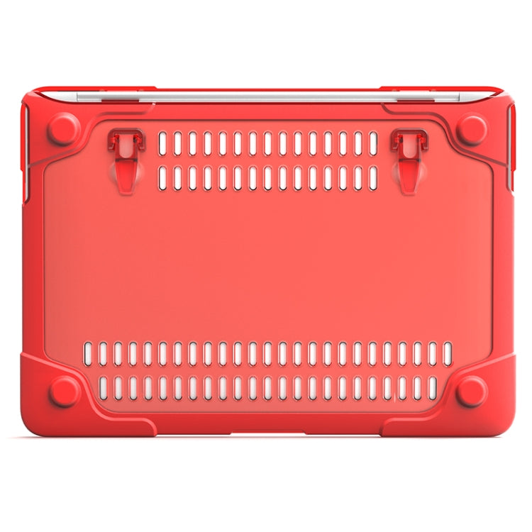 For MacBook Air 11.6 inch A1465 / A1370 TPU and PC Two-color Anti-fall Laptop Protective Case