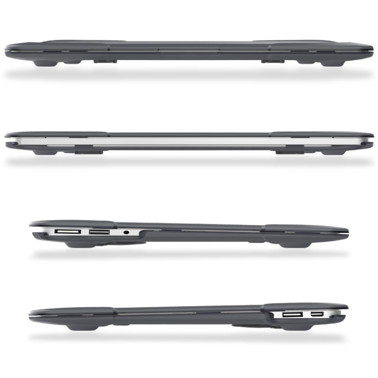 For MacBook Air 11.6 inch A1465 / A1370 TPU and PC Two-color Anti-fall Laptop Protective Case