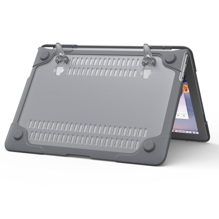 For MacBook Air 11.6 inch A1465 / A1370 TPU and PC Two-color Anti-fall Laptop Protective Case