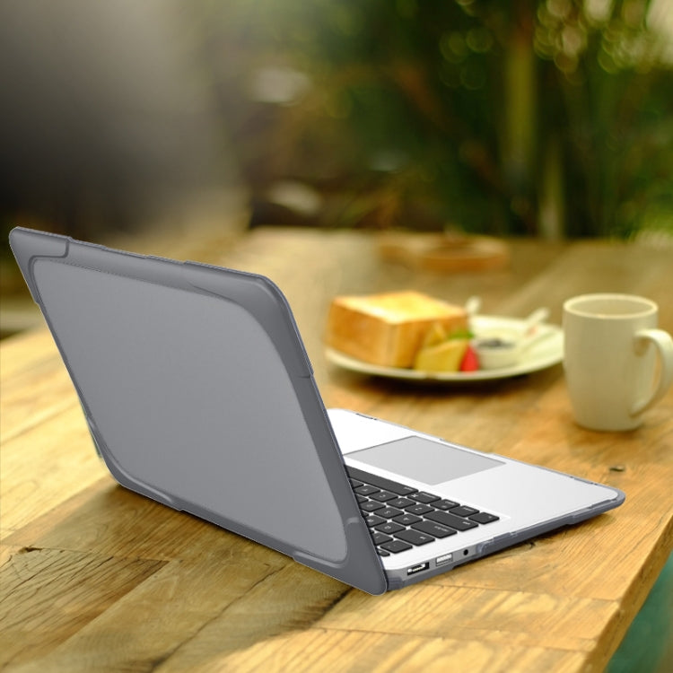 For MacBook Air 11.6 inch A1465 / A1370 TPU and PC Two-color Anti-fall Laptop Protective Case