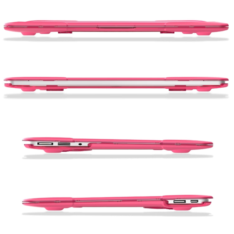 For MacBook Air 11.6 inch A1465 / A1370 TPU and PC Two-color Anti-fall Laptop Protective Case