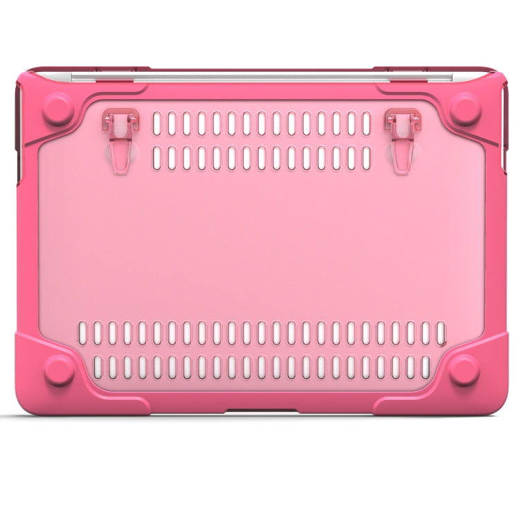 For MacBook Air 11.6 inch A1465 / A1370 TPU and PC Two-color Anti-fall Laptop Protective Case