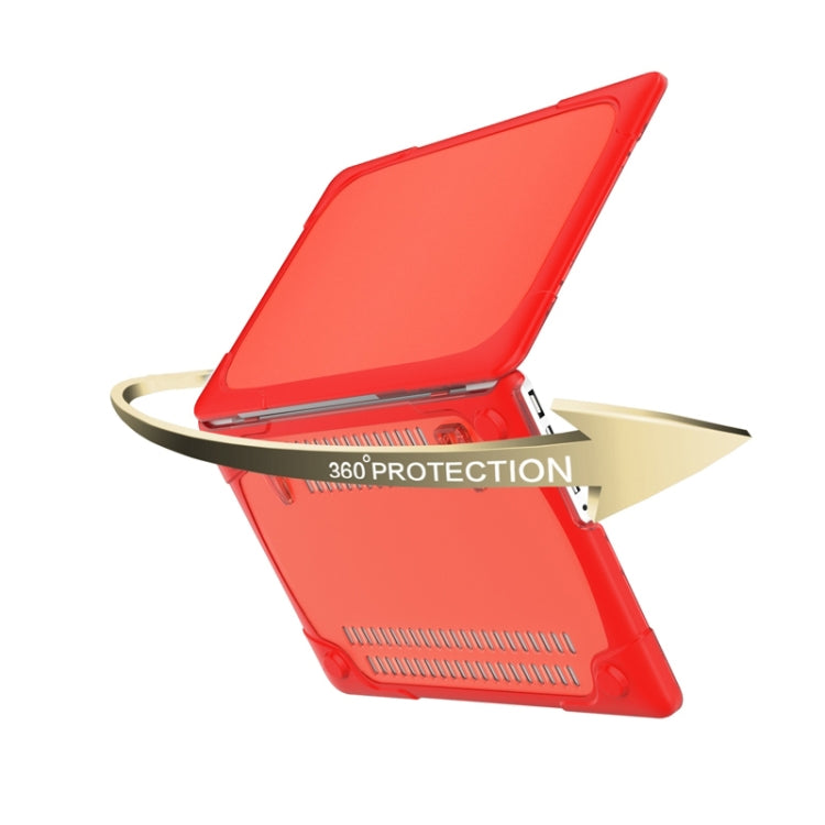 TPU + PC Two-color Anti-fall Laptop Protective Case For MacBook Pro Retina 13.3 inch A1502 / A1425
