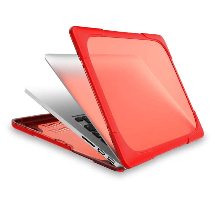 TPU + PC Two-color Anti-fall Laptop Protective Case For MacBook Pro Retina 13.3 inch A1502 / A1425