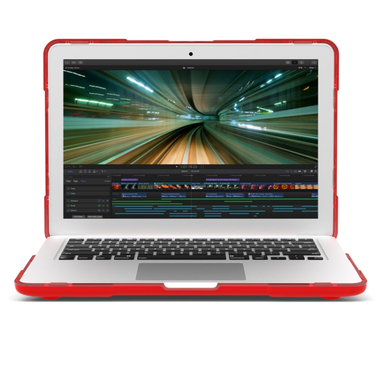 TPU + PC Two-color Anti-fall Laptop Protective Case For MacBook Pro Retina 13.3 inch A1502 / A1425