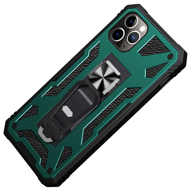 For iPhone 11 Pro 10 PCS Variety Armor TPU + PC Shockproof Magnetic Protective Case with Folding Clip Holder