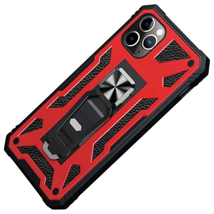 For iPhone 11 Pro Max 10 PCS Variety Armor TPU + PC Shockproof Magnetic Protective Case with Folding Clip Holder