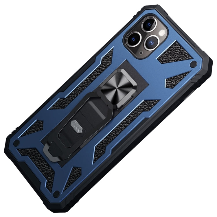 For iPhone 11 Pro Max 10 PCS Variety Armor TPU + PC Shockproof Magnetic Protective Case with Folding Clip Holder