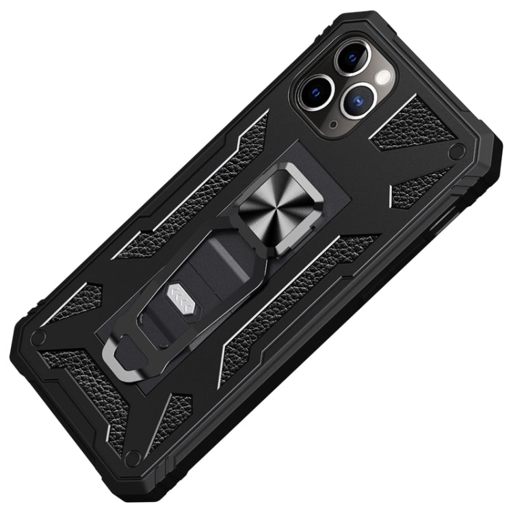 For iPhone 11 Pro Max 10 PCS Variety Armor TPU + PC Shockproof Magnetic Protective Case with Folding Clip Holder