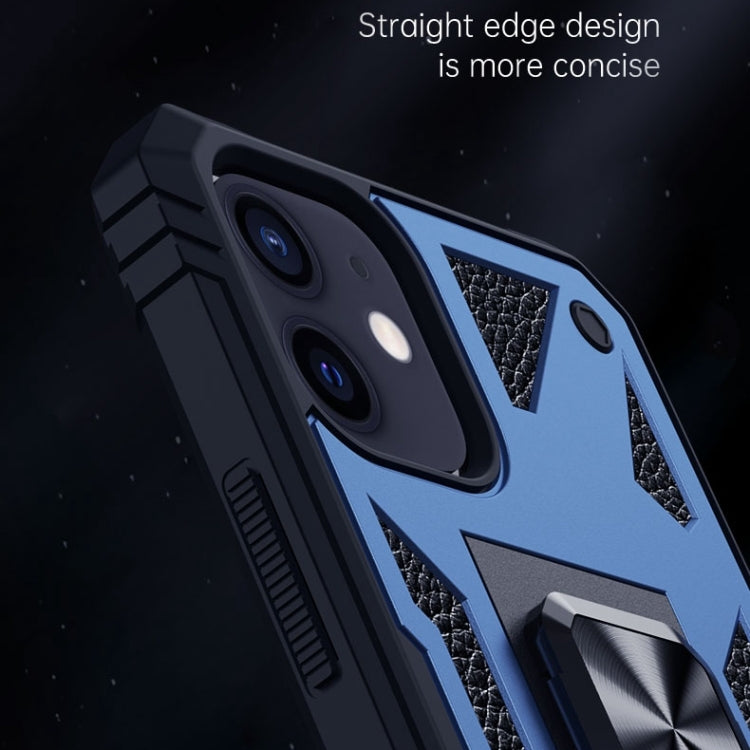 For iPhone 12 mini 10 PCS Variety Armor TPU + PC Shockproof Magnetic Protective Case with Folding Clip Holder