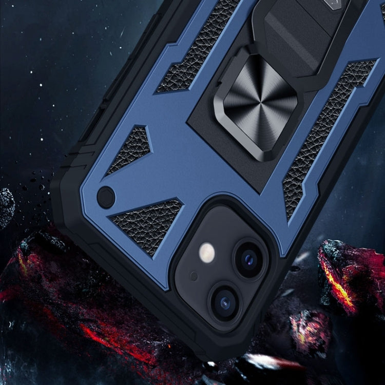 For iPhone 12 mini 10 PCS Variety Armor TPU + PC Shockproof Magnetic Protective Case with Folding Clip Holder