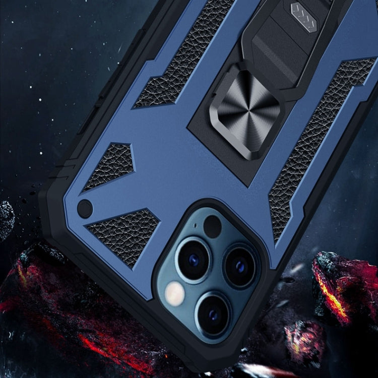 For iPhone 12 Pro Max 10 PCS Variety Armor TPU + PC Shockproof Magnetic Protective Case with Folding Clip Holder