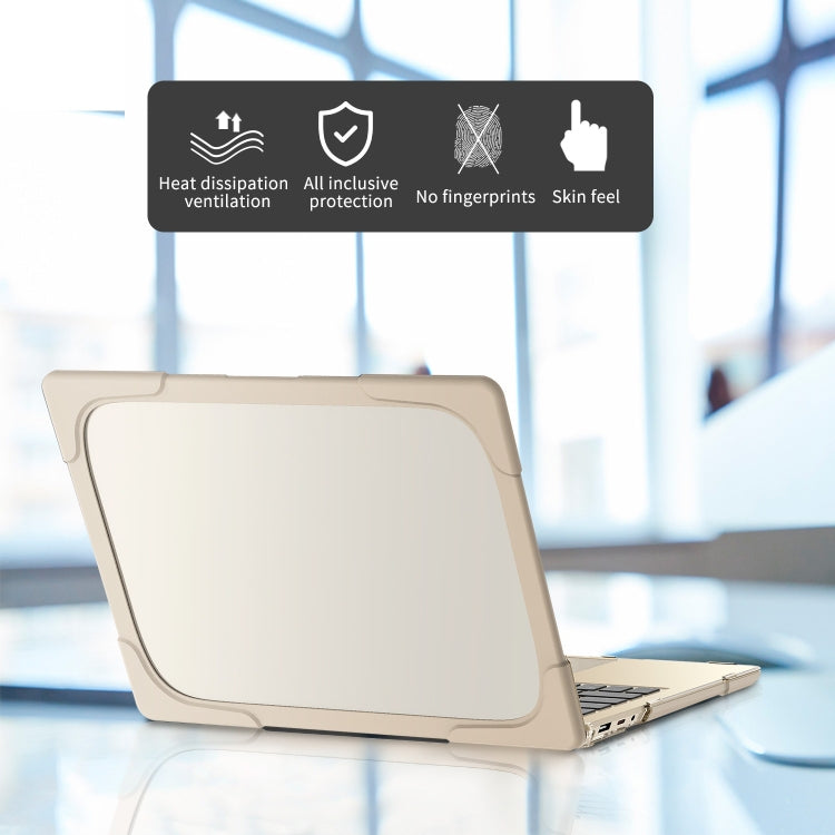 For Microsoft Surface Laptop 3 / 4 13.5 inch 1868 / 1951 Steel TPU + PC Two-color Anti-fall Laptop Protective Case