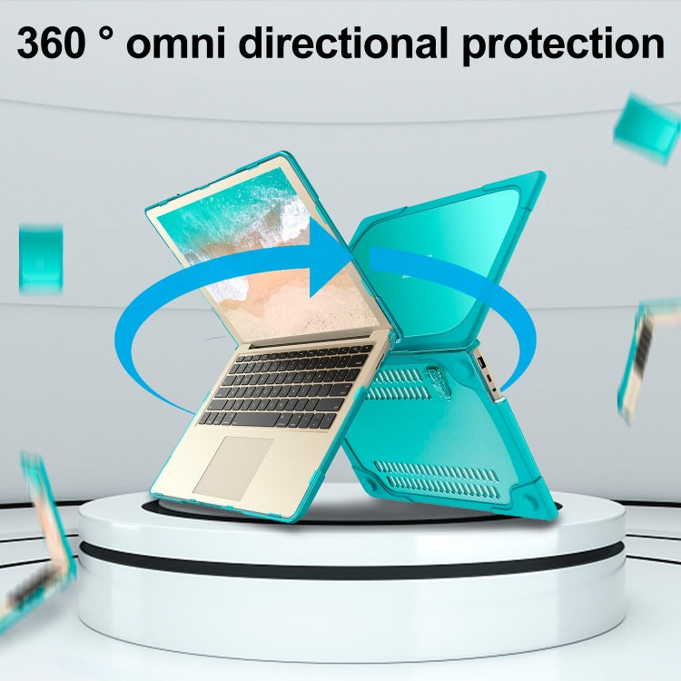 For Microsoft Surface Laptop 3 / 4 13.5 inch 1868 / 1951 Steel TPU + PC Two-color Anti-fall Laptop Protective Case