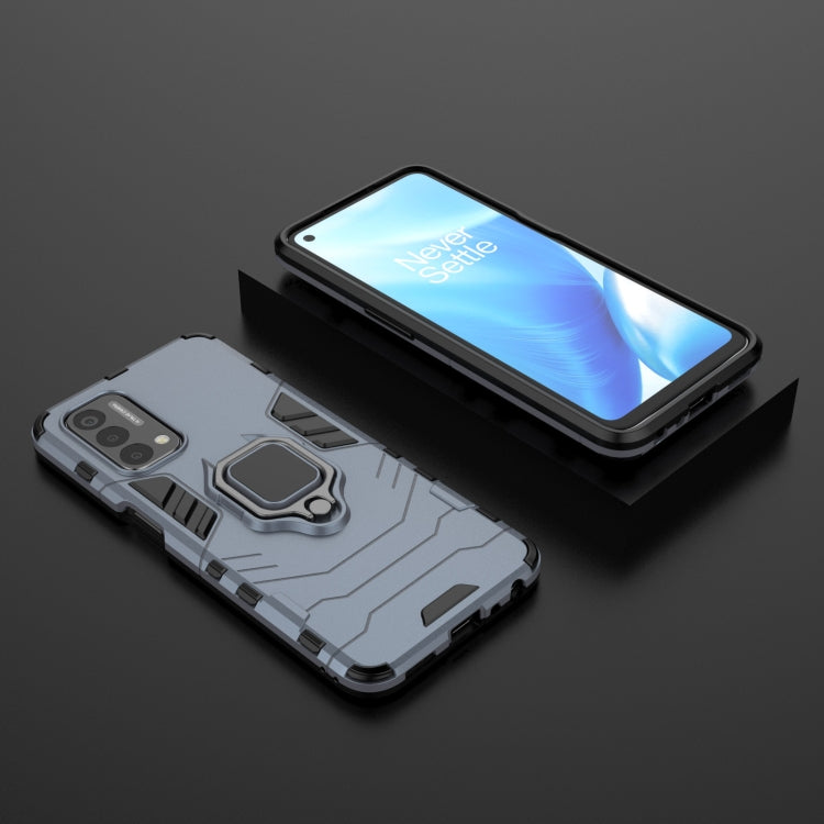 For OnePlus Nord N200 5G PC + TPU Shockproof Protective Case with Magnetic Ring Holder