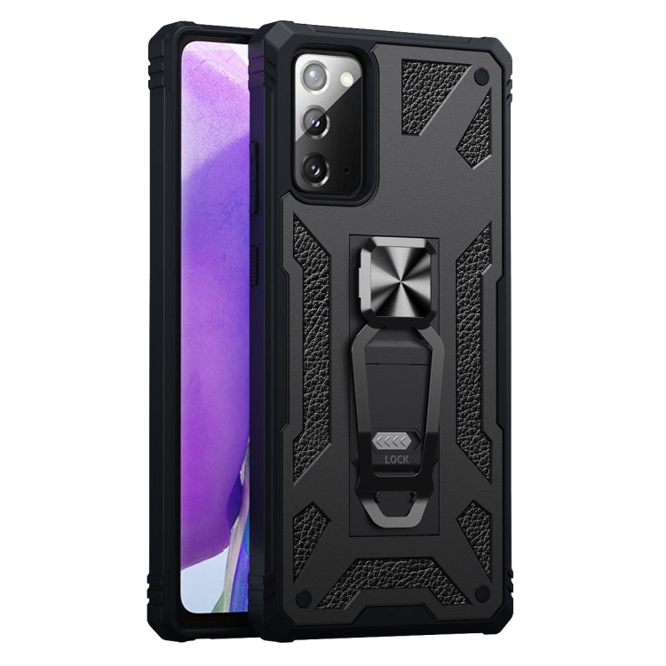 For Samsung Galaxy Note20 10 PCS Variety Armor TPU + PC Shockproof Magnetic Protective Case with Folding Clip Holder