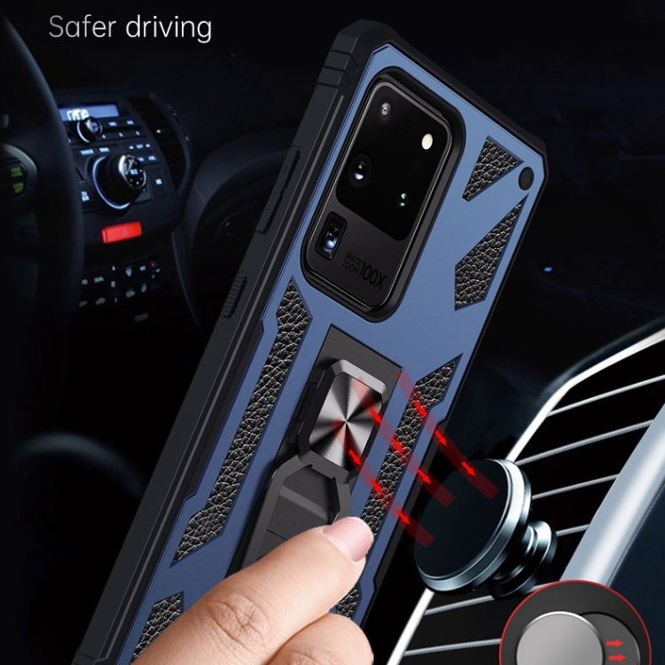 For Samsung Galaxy S20 Ultra 10 PCS Variety Armor TPU + PC Shockproof Magnetic Protective Case with Folding Clip Holder