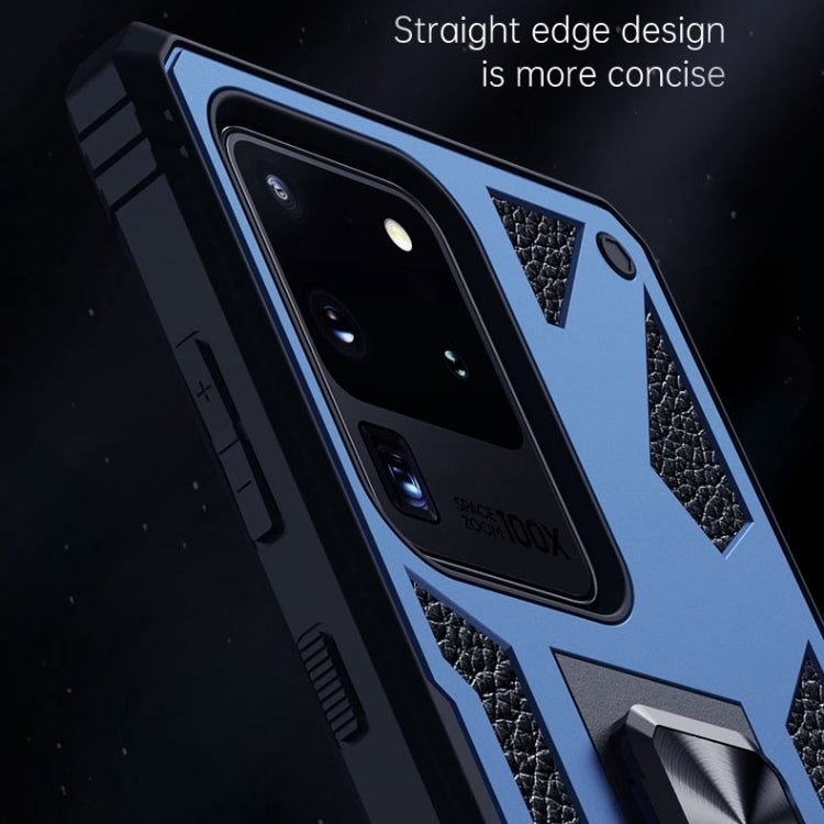 For Samsung Galaxy S20 Ultra 10 PCS Variety Armor TPU + PC Shockproof Magnetic Protective Case with Folding Clip Holder