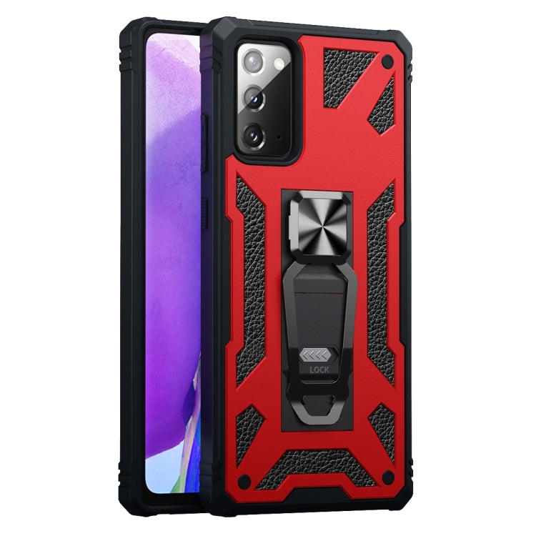 For Samsung Galaxy S20 FE 10 PCS Variety Armor TPU + PC Shockproof Magnetic Protective Case with Folding Clip Holder