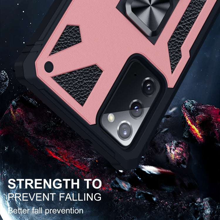 For Samsung Galaxy S20 FE 10 PCS Variety Armor TPU + PC Shockproof Magnetic Protective Case with Folding Clip Holder