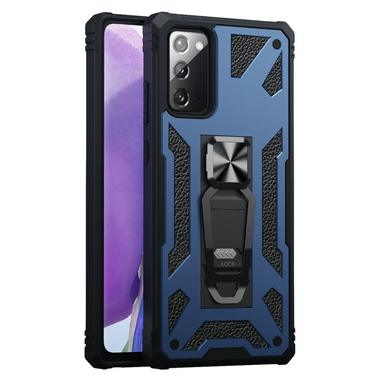 For Samsung Galaxy S20 FE 10 PCS Variety Armor TPU + PC Shockproof Magnetic Protective Case with Folding Clip Holder