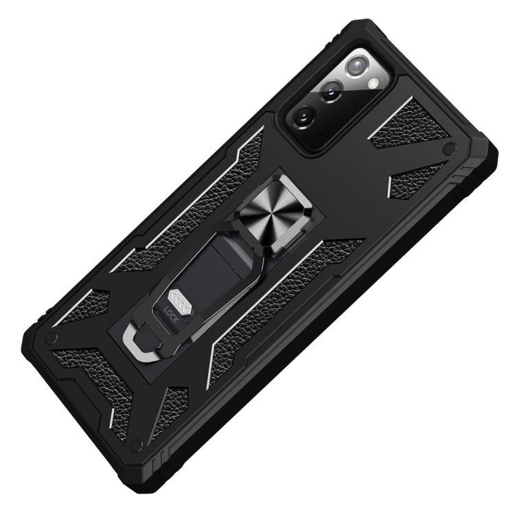For Samsung Galaxy S20 FE 10 PCS Variety Armor TPU + PC Shockproof Magnetic Protective Case with Folding Clip Holder