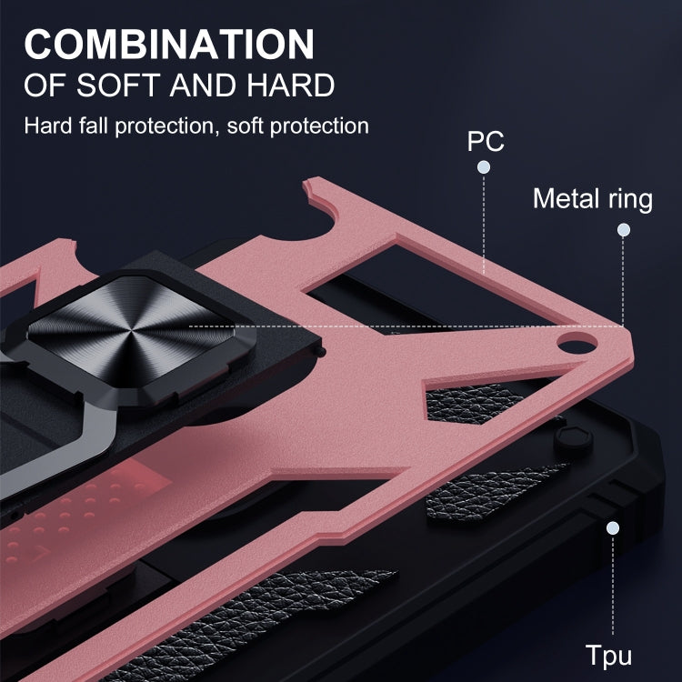 For Samsung Galaxy A11 EU Version 10 PCS Variety Armor TPU + PC Shockproof Magnetic Protective Case with Folding Clip Holder
