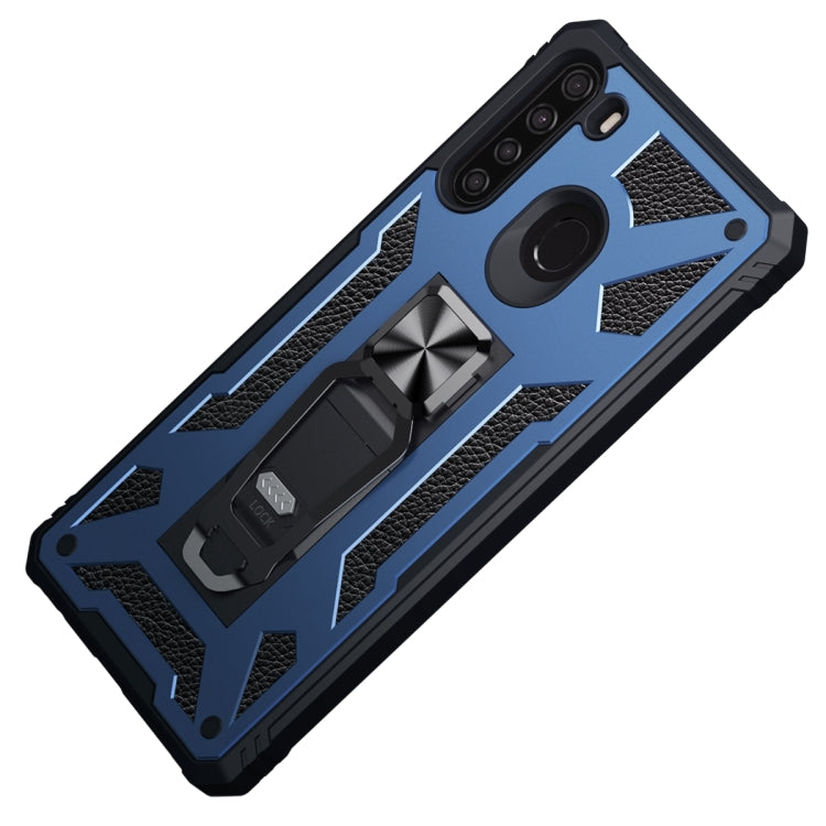 For Samsung Galaxy A21 EU Version 10 PCS Variety Armor TPU + PC Shockproof Magnetic Protective Case with Folding Clip Holder