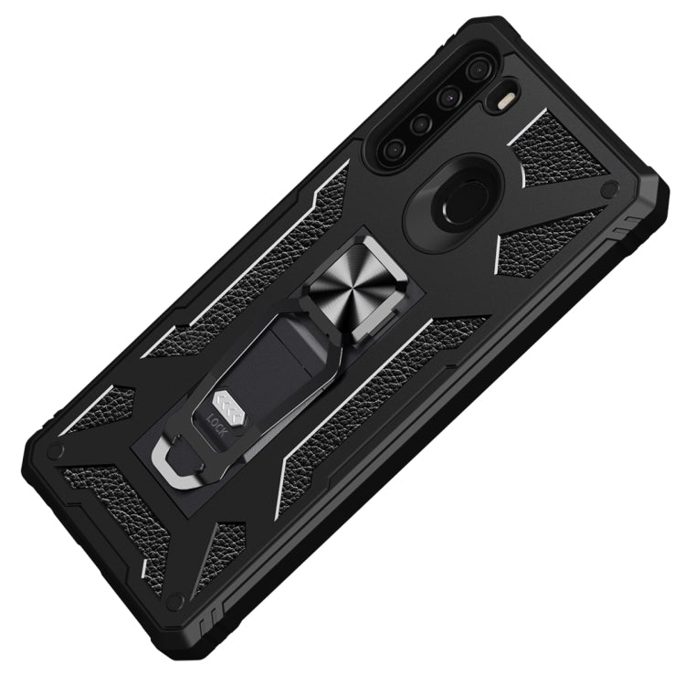 For Samsung Galaxy A21 EU Version 10 PCS Variety Armor TPU + PC Shockproof Magnetic Protective Case with Folding Clip Holder
