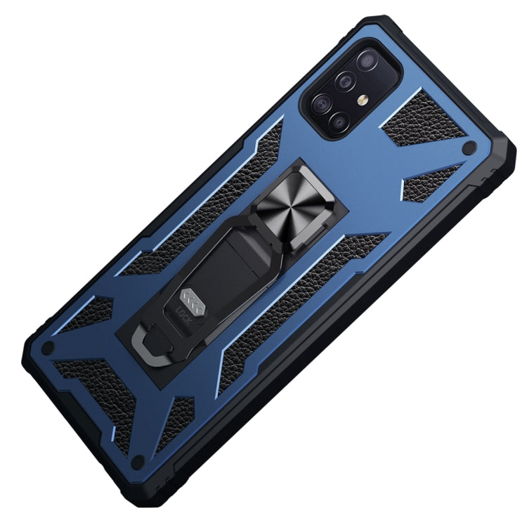 For Samsung Galaxy A51 10 PCS Variety Armor TPU + PC Shockproof Magnetic Protective Case with Folding Clip Holder