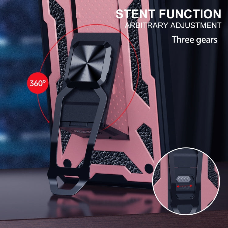 For Samsung Galaxy S10 10 PCS Variety Armor TPU + PC Shockproof Magnetic Protective Case with Folding Clip Holder