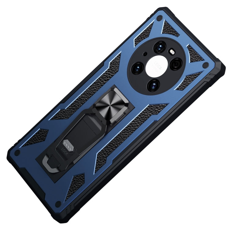 For Huawei Mate 40 10 PCS Variety Armor TPU + PC Shockproof Magnetic Protective Case with Folding Clip Holder
