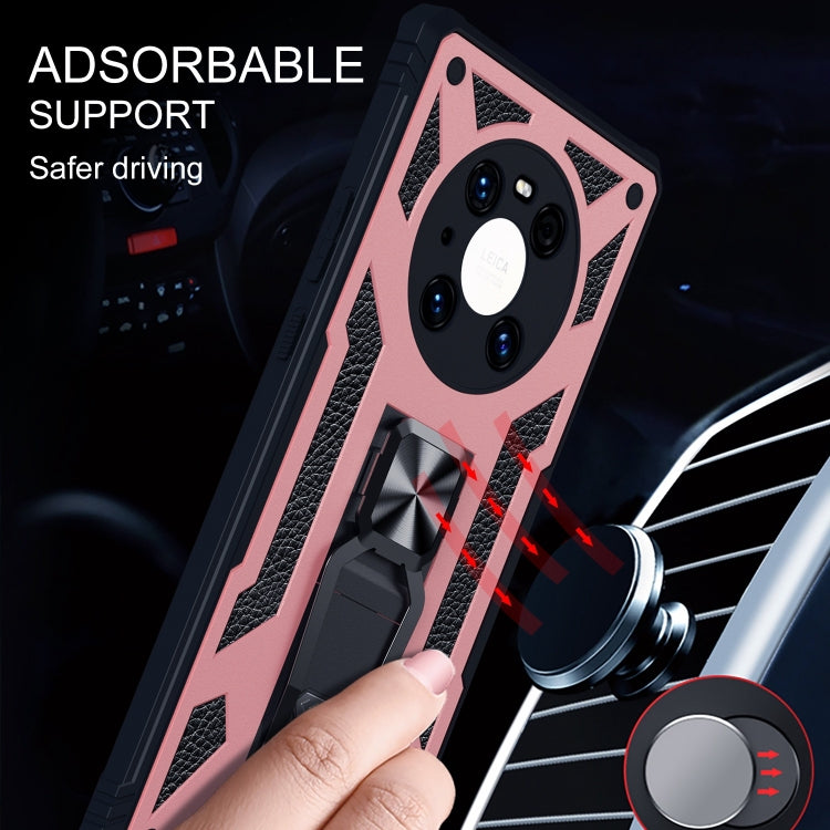 For Huawei Mate 40 10 PCS Variety Armor TPU + PC Shockproof Magnetic Protective Case with Folding Clip Holder
