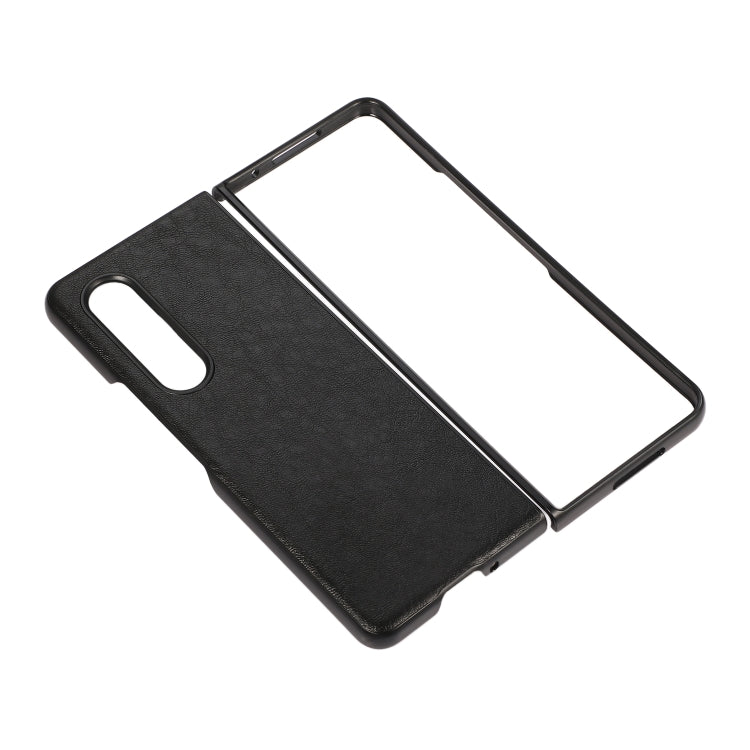 For Samsung Galaxy Z Fold3 5G Crazy Horse Texture Shockproof Protective Leather Case