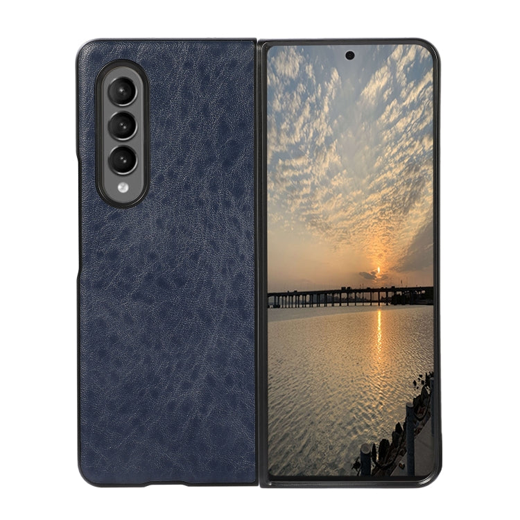 For Samsung Galaxy Z Fold3 5G Crazy Horse Texture Shockproof Protective Leather Case