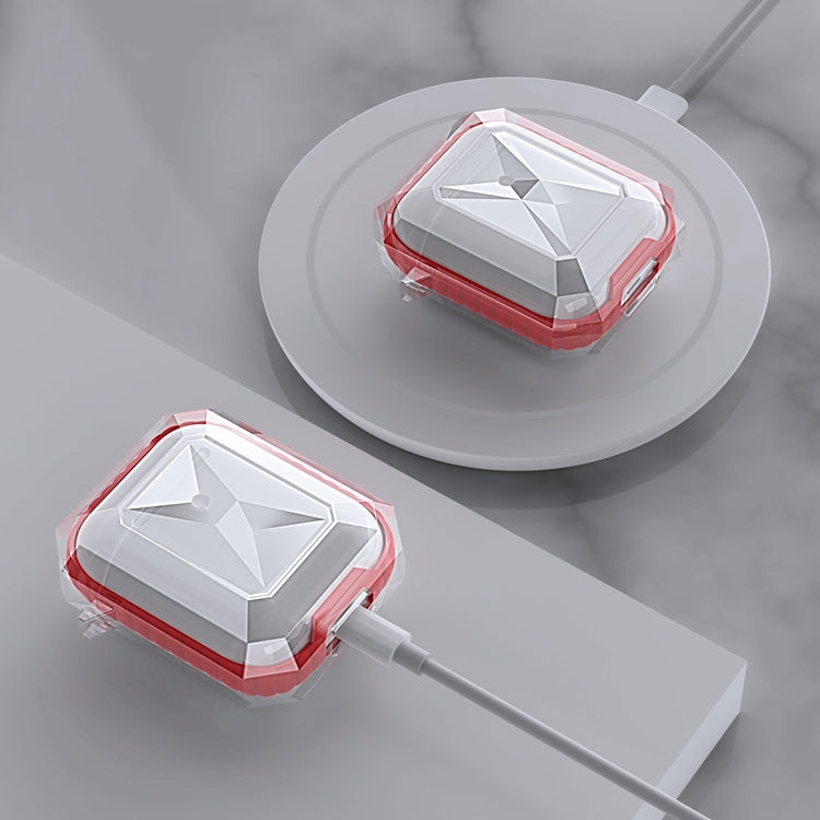 Anti-fall Wireless Contrast Color Earphone TPU Protective Case For AirPods 1/2