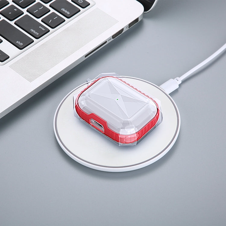 Anti-fall Wireless Contrast Color Earphone TPU Protective Case For AirPods Pro