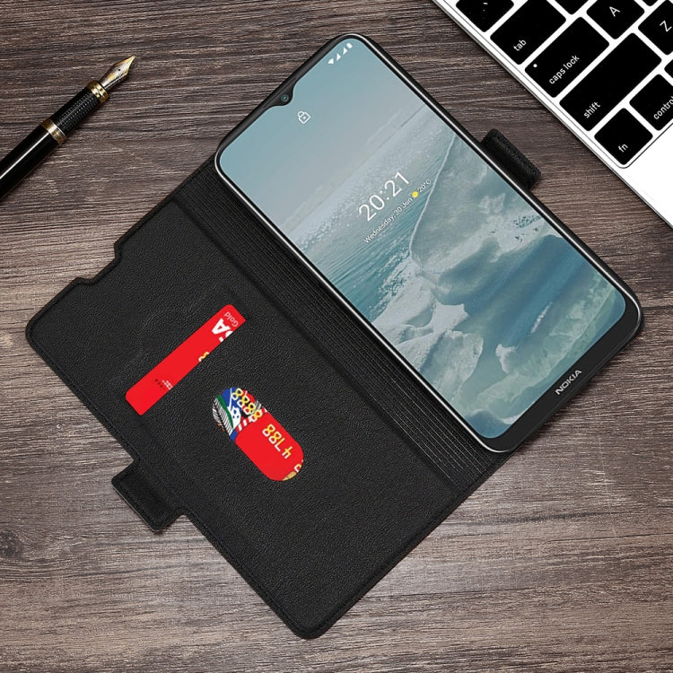 For Nokia G20 / 6.3 Ultra-thin Voltage Side Buckle PU + TPU Horizontal Flip Leather Case with Holder & Card Slot