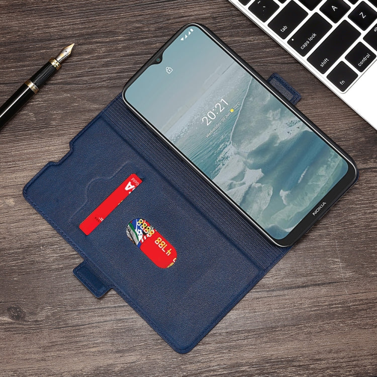 For Nokia G20 / 6.3 Ultra-thin Voltage Side Buckle PU + TPU Horizontal Flip Leather Case with Holder & Card Slot