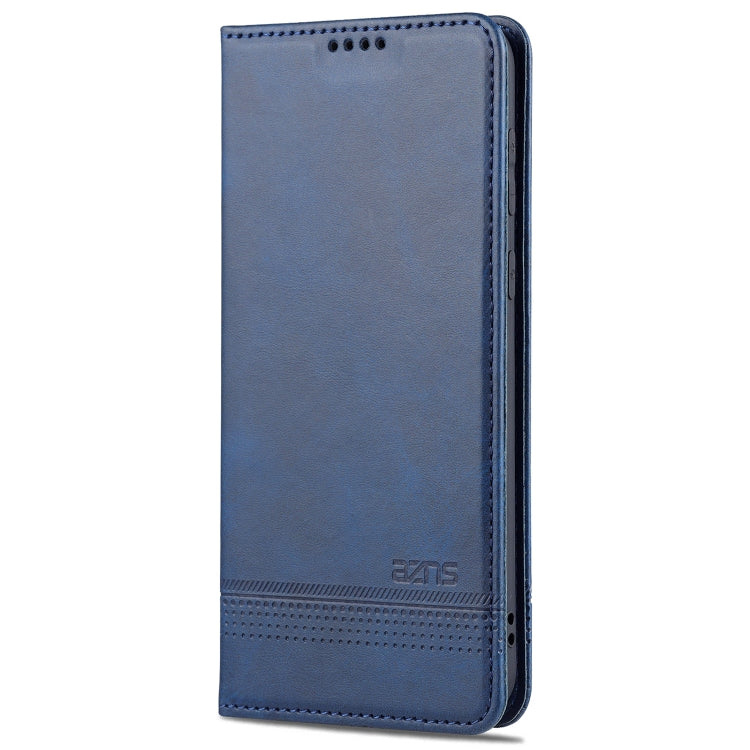 For Huawei P50 AZNS Magnetic Calf Texture Horizontal Flip Leather Case with Card Slots & Holder & Wallet